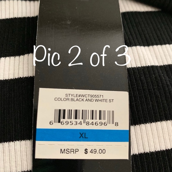 NEW with tag  BEBE women’s top XL - Picture 5 of 6